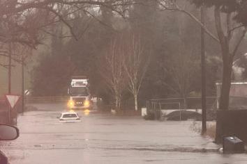 Storm Chandra causes disruption to roads and services