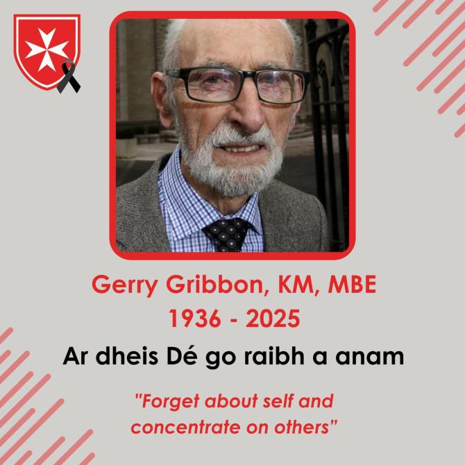 Sad passing of Gerry Gribbon