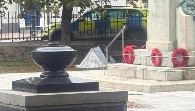 Sudden death at Mall not suspicious say police