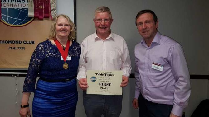 Wins for Roscrea Toastmasters at Area 24 contest