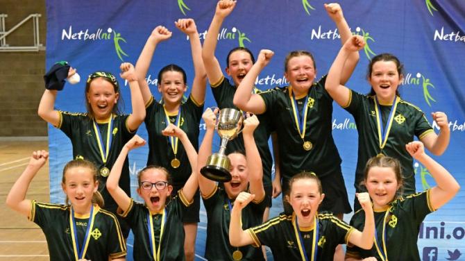 Tannaghmore girls net Schools Cup