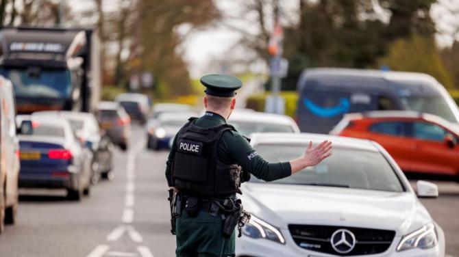Road closed following crash